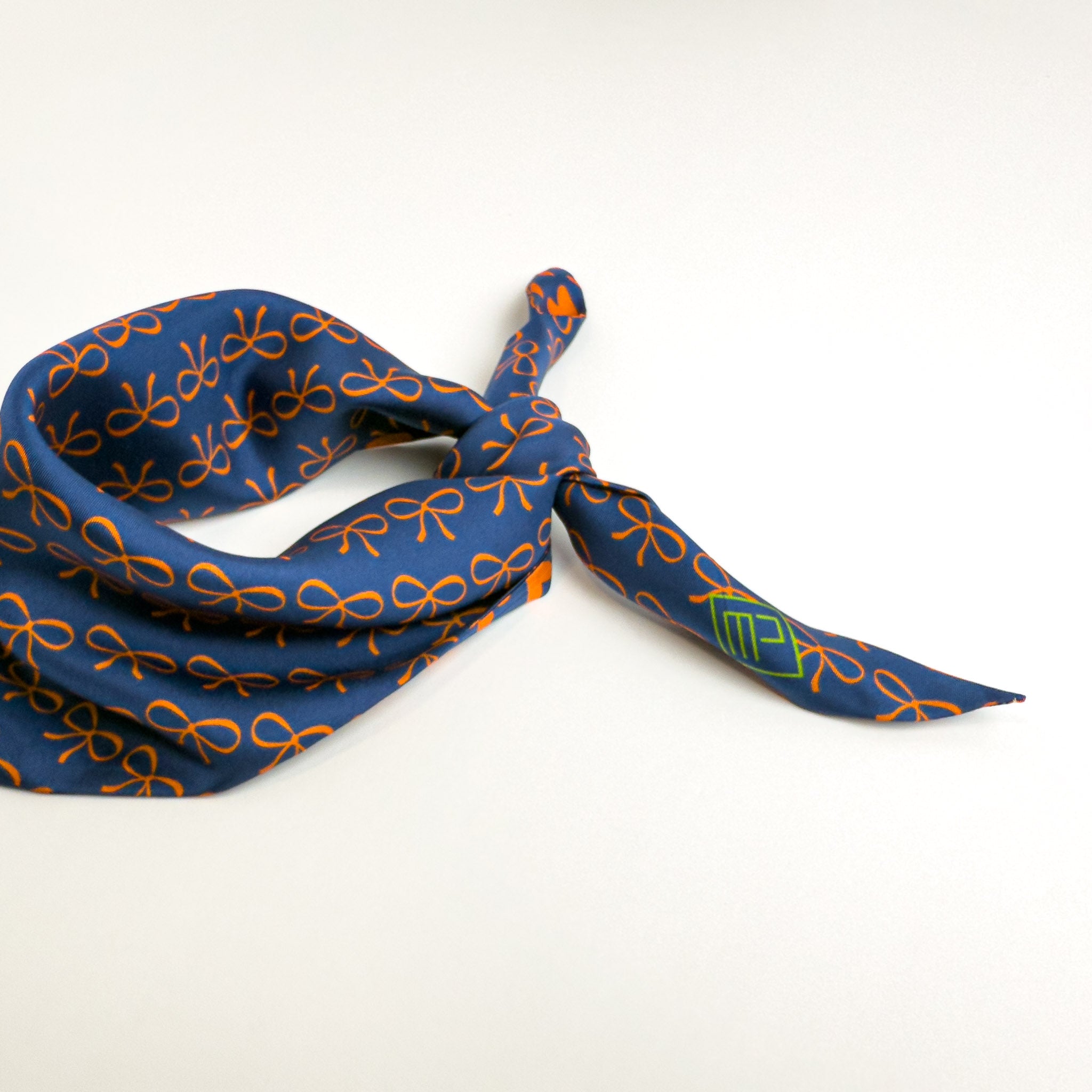 Dog Bandana - Navy Red