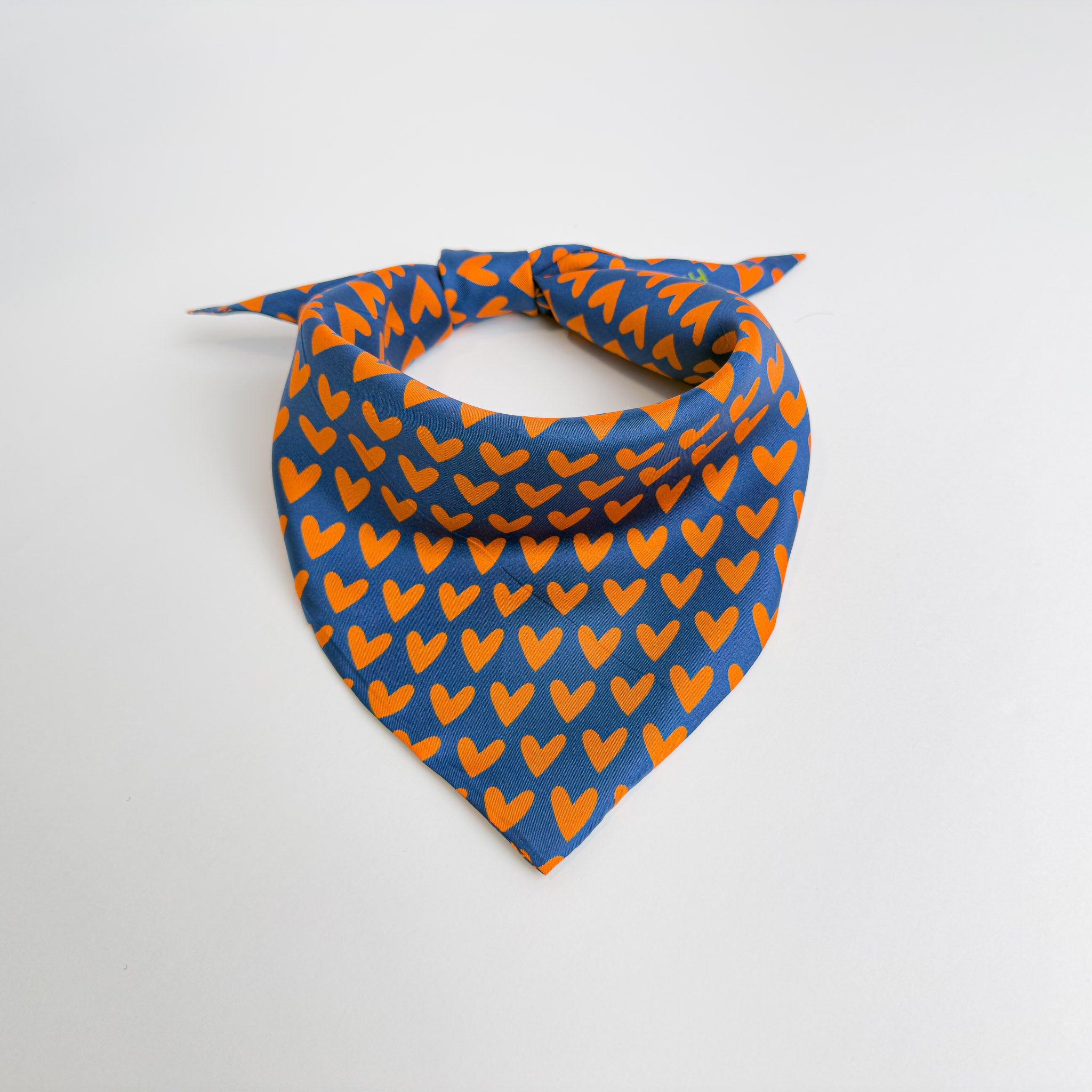Dog Bandana - Navy Red