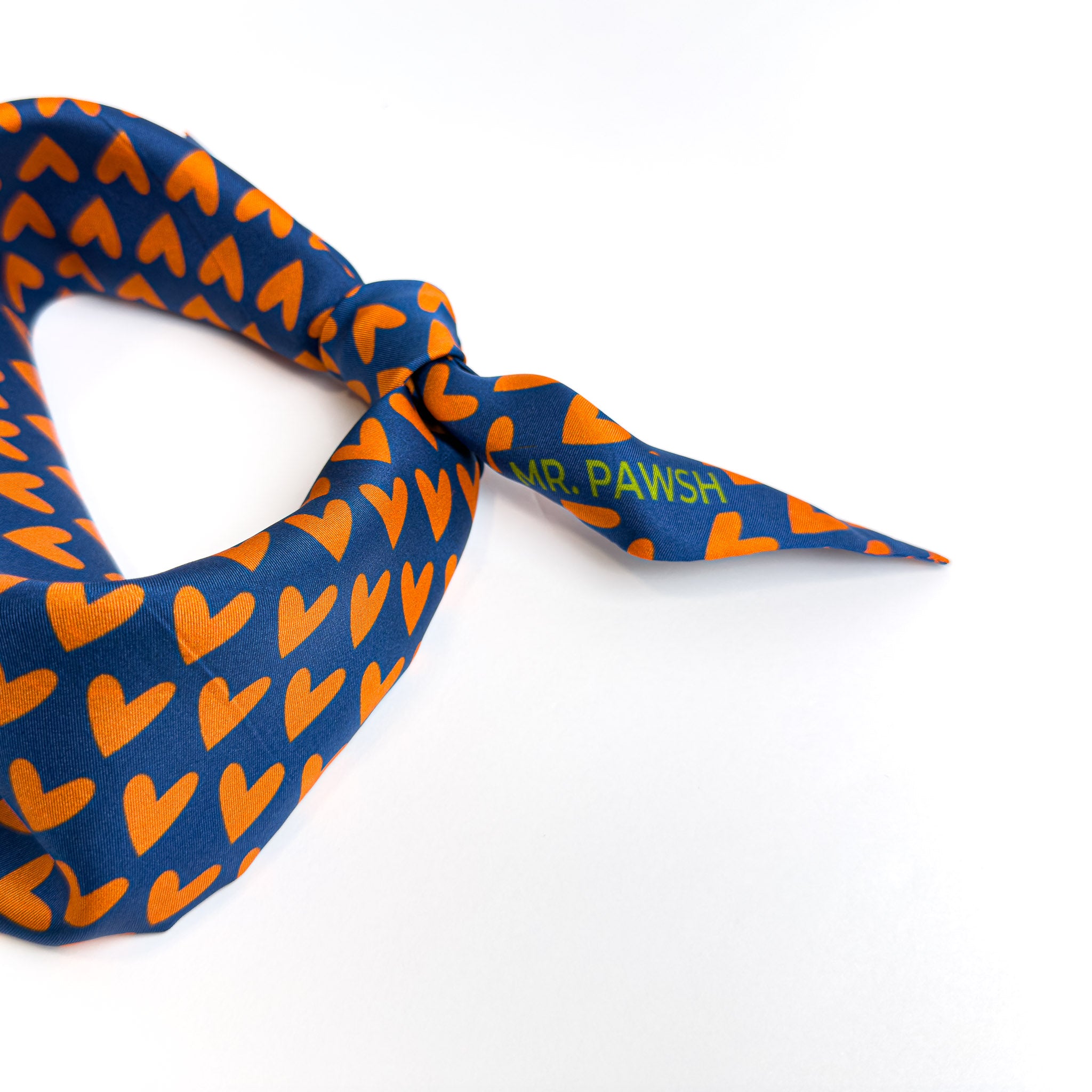 Dog Bandana - Navy Red